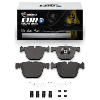 R1 Concepts 2600-0919-11 Euro Ceramic Pads & Hardware Kit